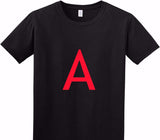 Custom Adult Soft Style 100% Cotton Black T-Shirt