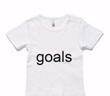 Custom AS Colour White Baby T-Shirt