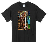 Custom Gildan 100% Cotton Black T-Shirt