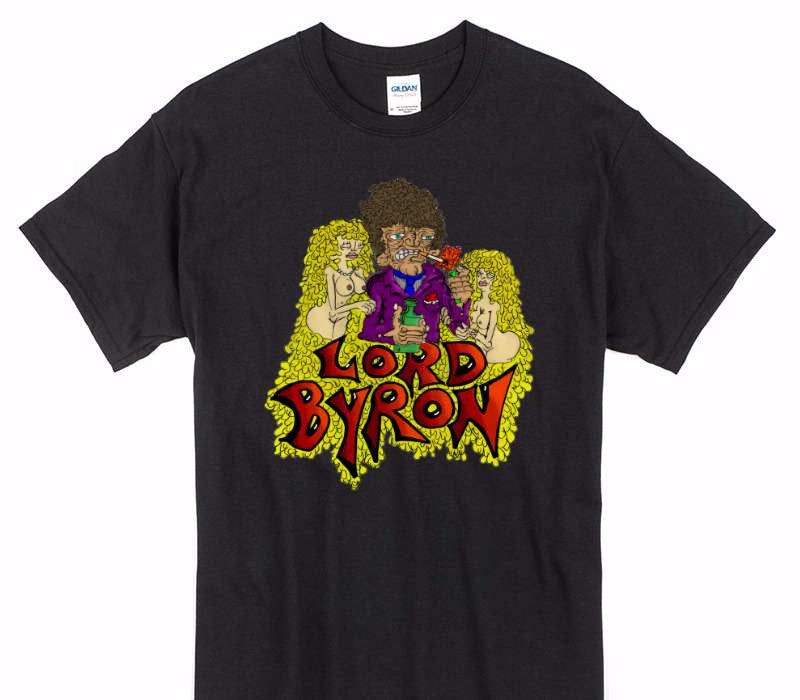 Custom Gildan 100% Cotton Black T-Shirt