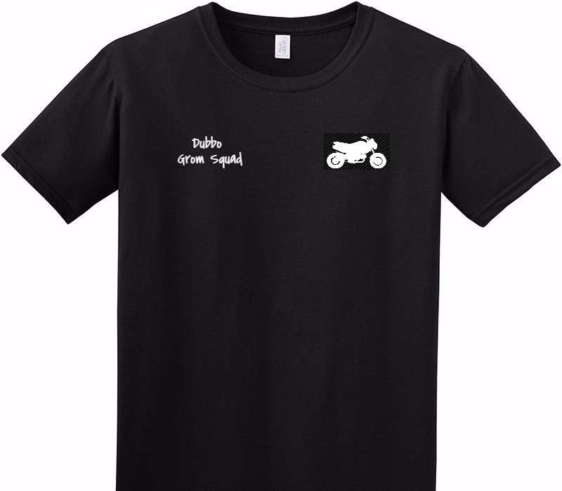 Custom Adult Soft Style 100% Cotton Black T-Shirt