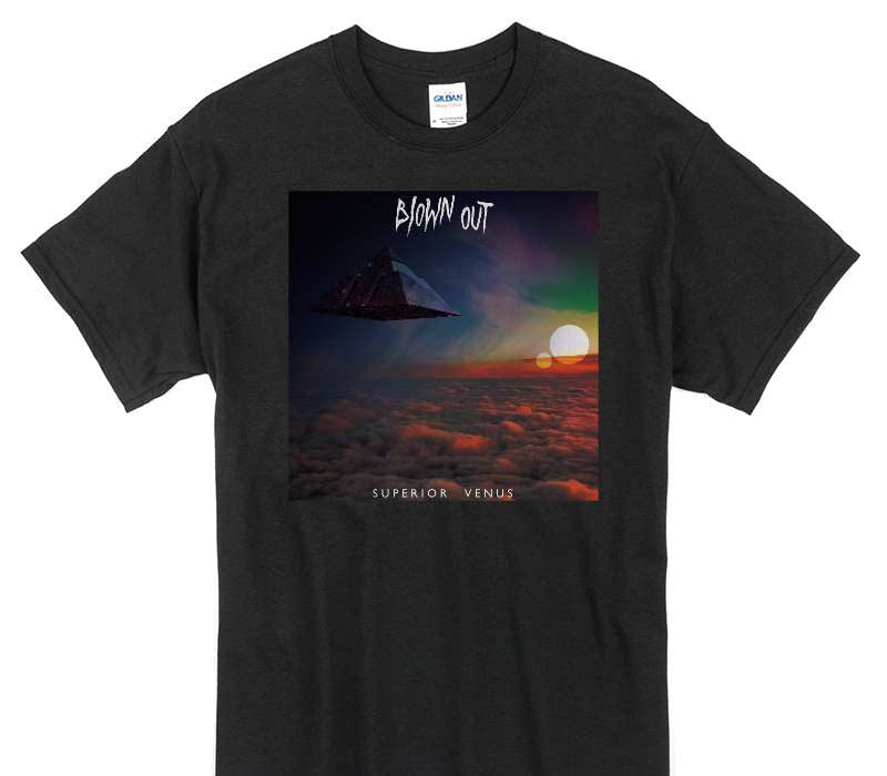 Custom Gildan 100% Cotton Black T-Shirt