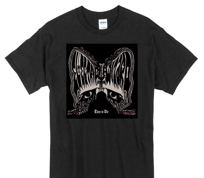 Custom Gildan 100% Cotton Black T-Shirt