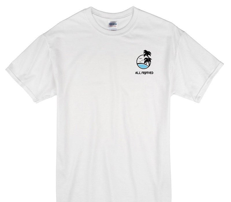 Custom Gildan 100% Cotton White T-Shirt