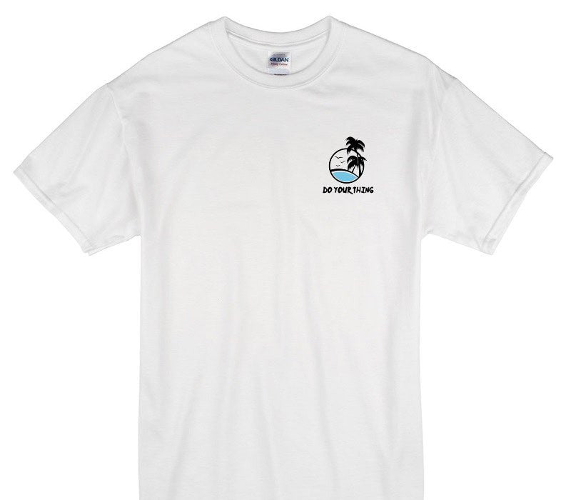 Custom Gildan 100% Cotton White T-Shirt