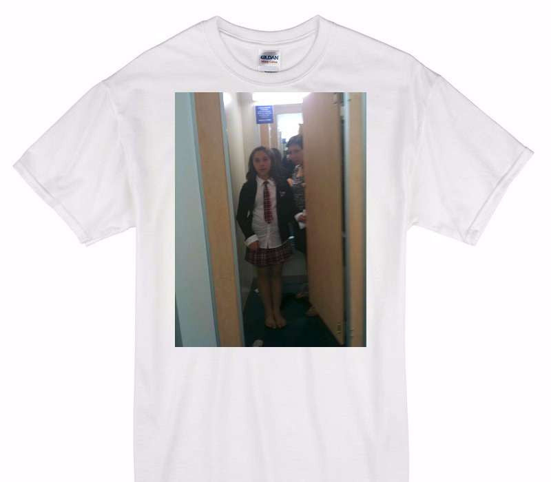 Custom Gildan 100% Cotton White T-Shirt