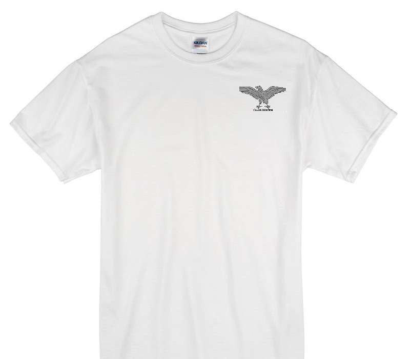 Custom Gildan 100% Cotton White T-Shirt