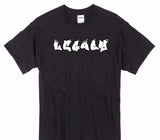 Custom Gildan 100% Cotton Black T-Shirt