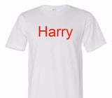Custom Adult 100% Organic Cotton White T-Shirt