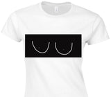 Custom Womens Soft Style 100% Cotton White T-Shirt