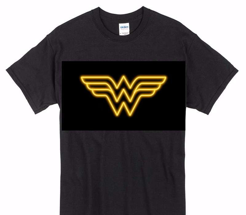 Custom Gildan 100% Cotton Black T-Shirt