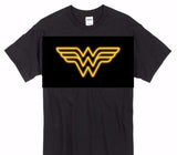 Custom Gildan 100% Cotton Black T-Shirt