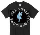 Custom Gildan 100% Cotton Black T-Shirt