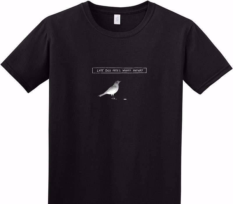 Custom Adult Soft Style 100% Cotton Black T-Shirt