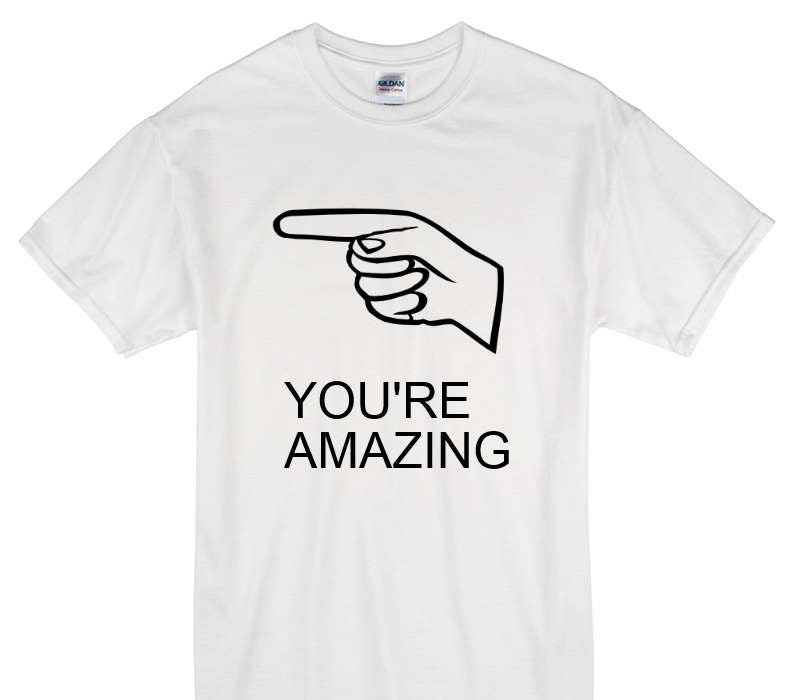 Custom Gildan 100% Cotton White T-Shirt