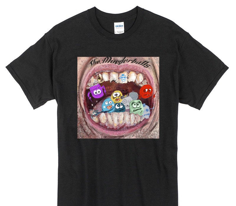 Custom Gildan 100% Cotton Black T-Shirt