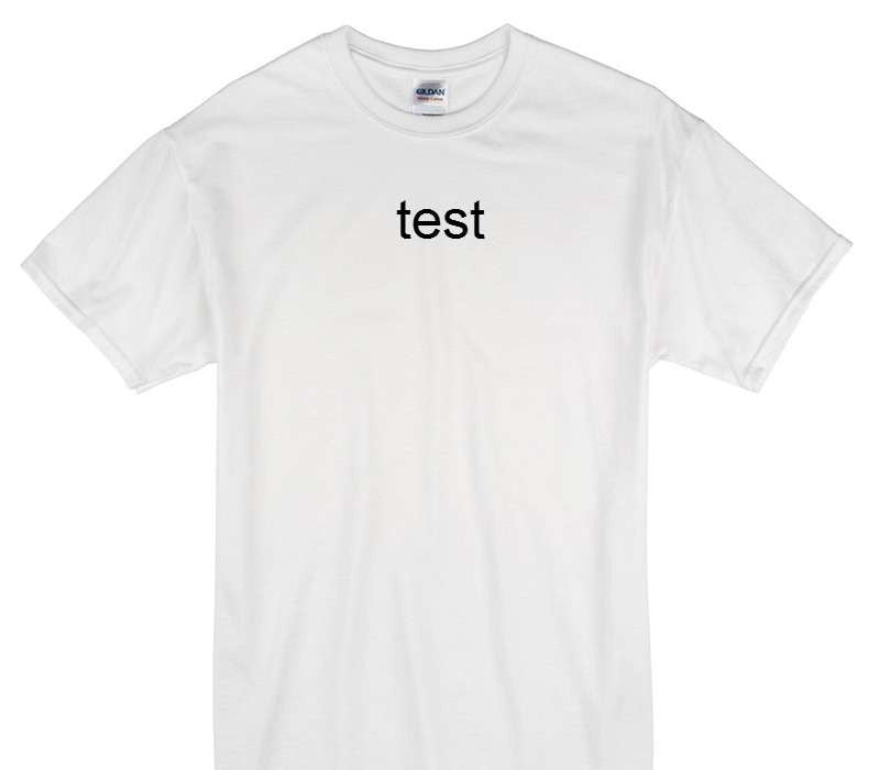 Custom Gildan 100% Cotton White T-Shirt