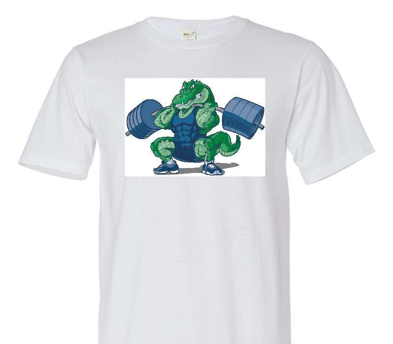 Custom Adult 100% Organic Cotton White T-Shirt