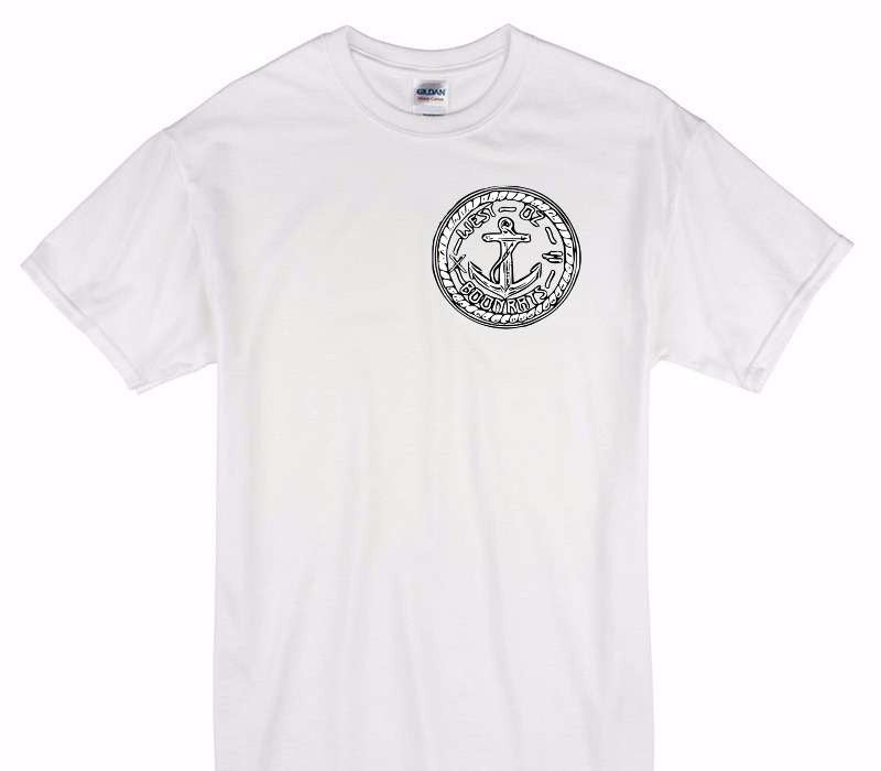 Custom Gildan 100% Cotton White T-Shirt