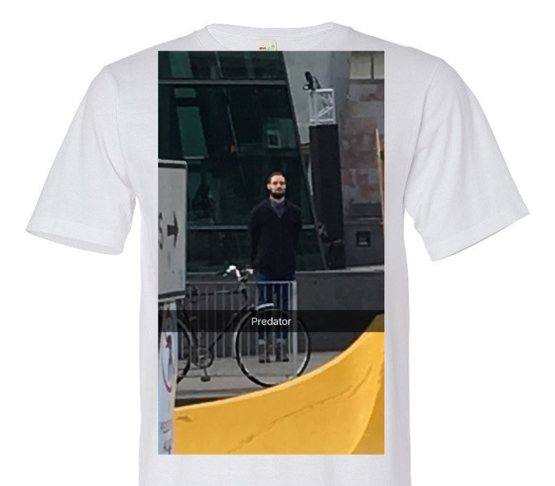 Custom Adult 100% Organic Cotton White T-Shirt