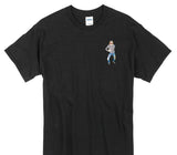 Custom Gildan 100% Cotton Black T-Shirt