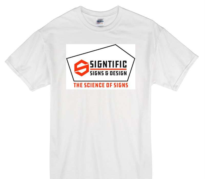 Custom Gildan 100% Cotton White T-Shirt