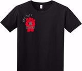 Custom Adult Soft Style 100% Cotton Black T-Shirt
