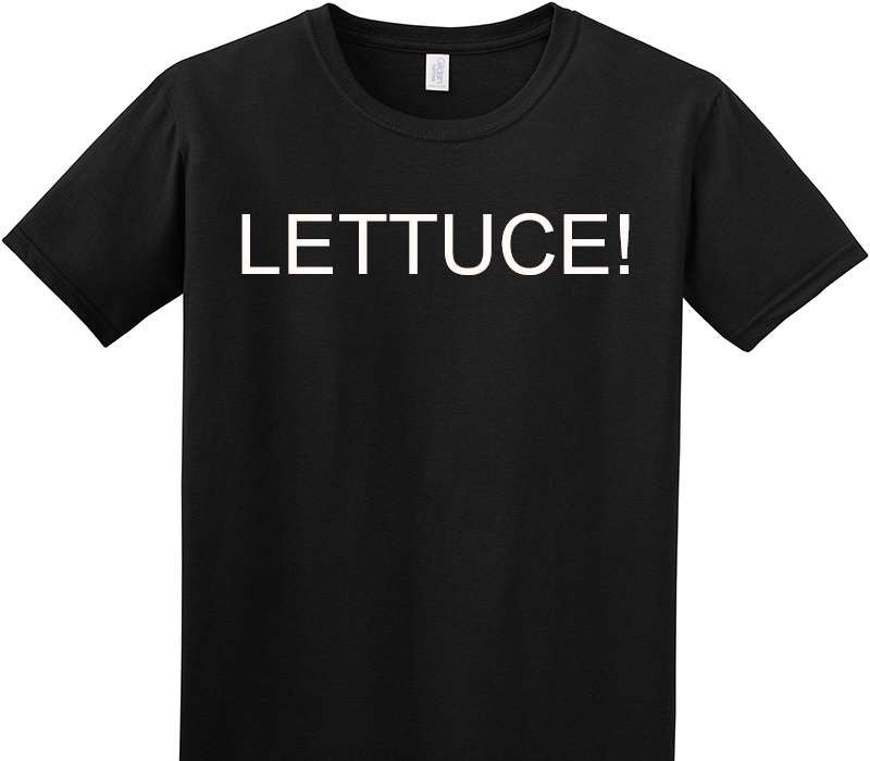 Custom Adult Soft Style 100% Cotton Black T-Shirt