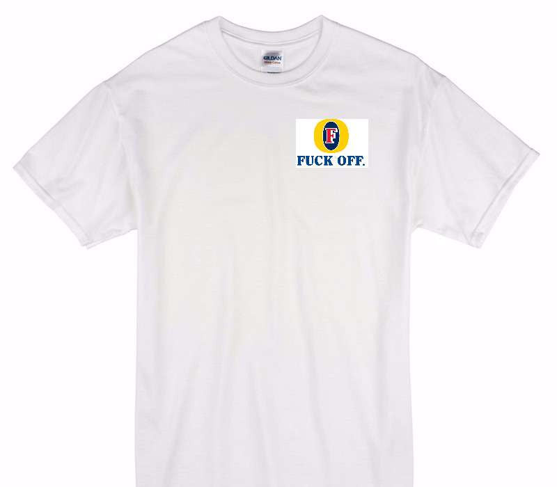 Custom Gildan 100% Cotton White T-Shirt