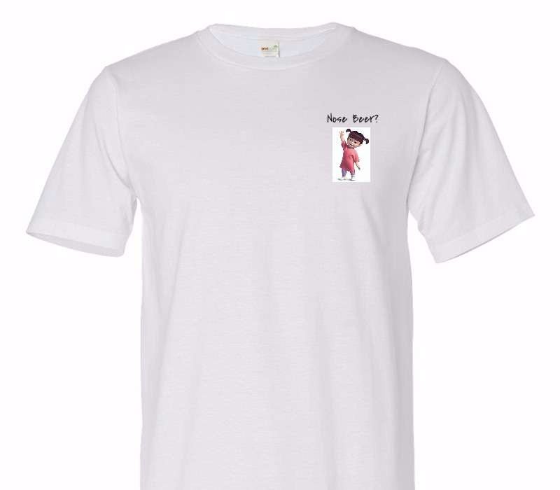 Custom Adult 100% Organic Cotton White T-Shirt