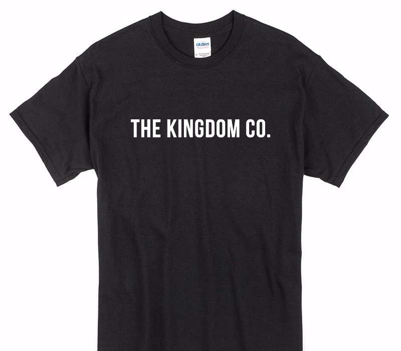 Custom Gildan 100% Cotton Black T-Shirt