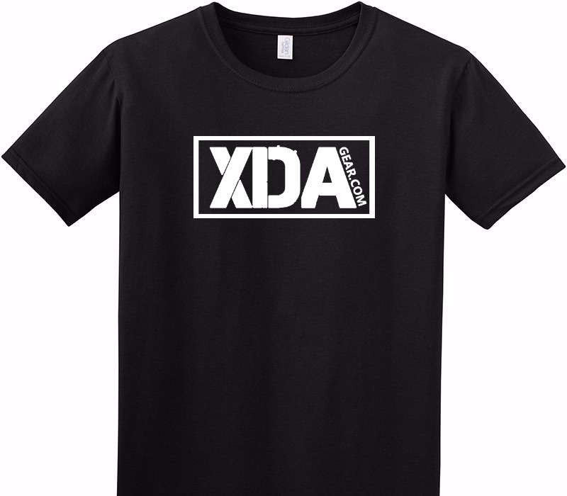 Custom Adult Soft Style 100% Cotton Black T-Shirt