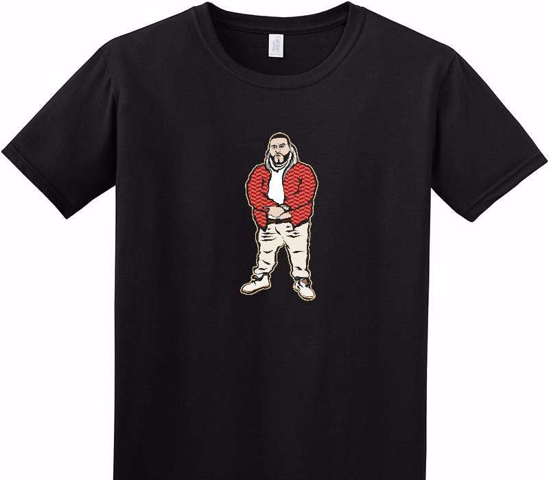 Custom Adult Soft Style 100% Cotton Black T-Shirt