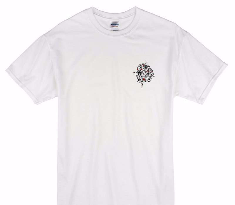 Custom Gildan 100% Cotton White T-Shirt