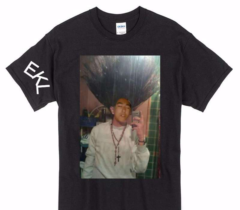 Custom Gildan 100% Cotton Black T-Shirt