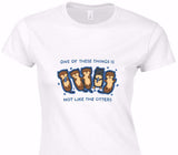 Custom Womens Soft Style 100% Cotton White T-Shirt