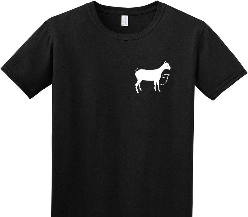 Custom Adult Soft Style 100% Cotton Black T-Shirt