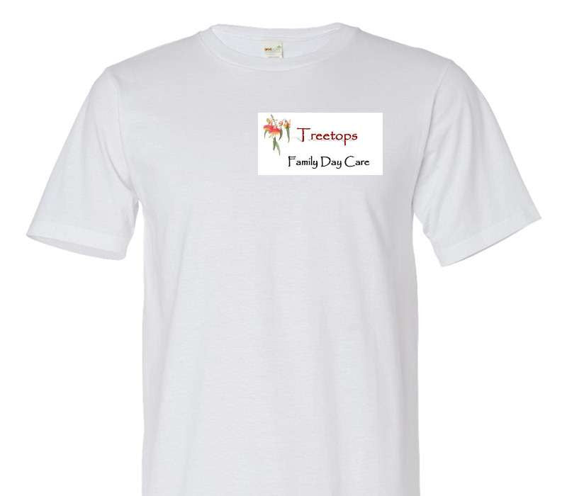 Custom Adult 100% Organic Cotton White T-Shirt