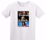 Custom Adult Soft Style 100% Cotton White T-Shirt