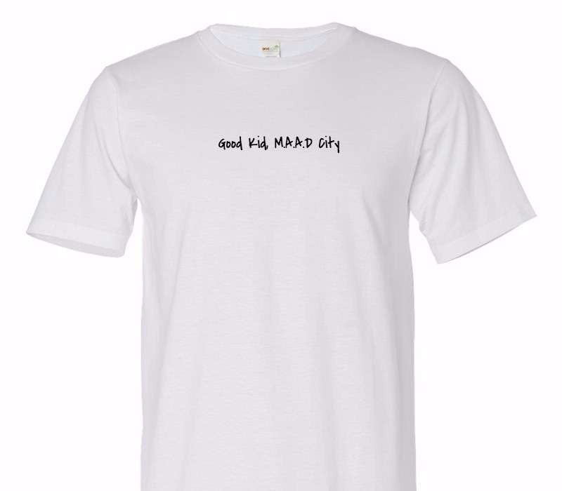 Custom Adult 100% Organic Cotton White T-Shirt