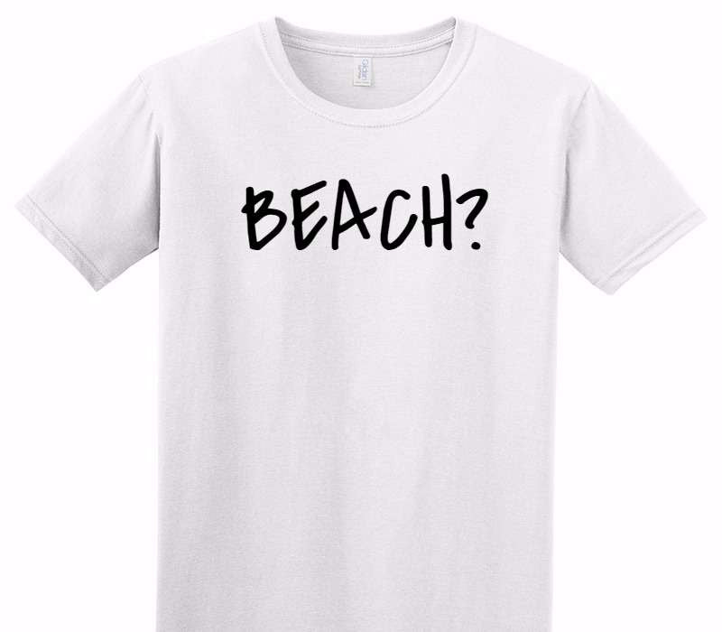 Custom Adult Soft Style 100% Cotton White T-Shirt