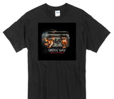 Custom Gildan 100% Cotton Black T-Shirt