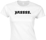 Custom Womens Soft Style 100% Cotton White T-Shirt