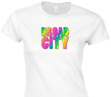 Custom Womens Soft Style 100% Cotton White T-Shirt