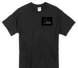 Custom Gildan 100% Cotton Black T-Shirt