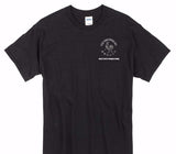 Custom Gildan 100% Cotton Black T-Shirt