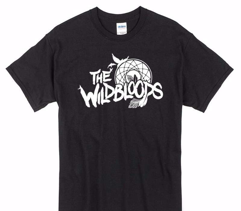 Custom Gildan 100% Cotton Black T-Shirt