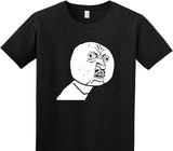 Custom Adult Soft Style 100% Cotton Black T-Shirt