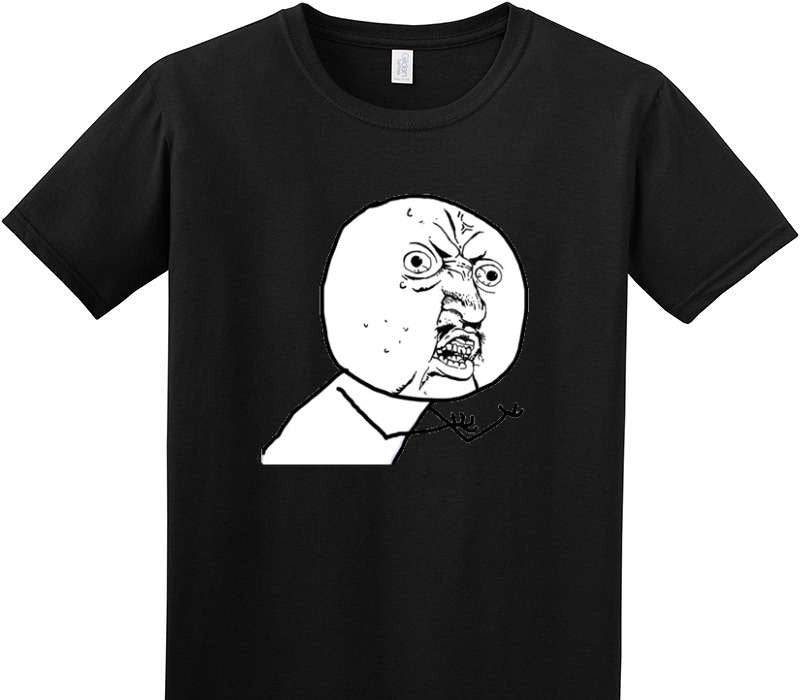 Custom Adult Soft Style 100% Cotton Black T-Shirt