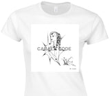 Custom Womens Soft Style 100% Cotton White T-Shirt